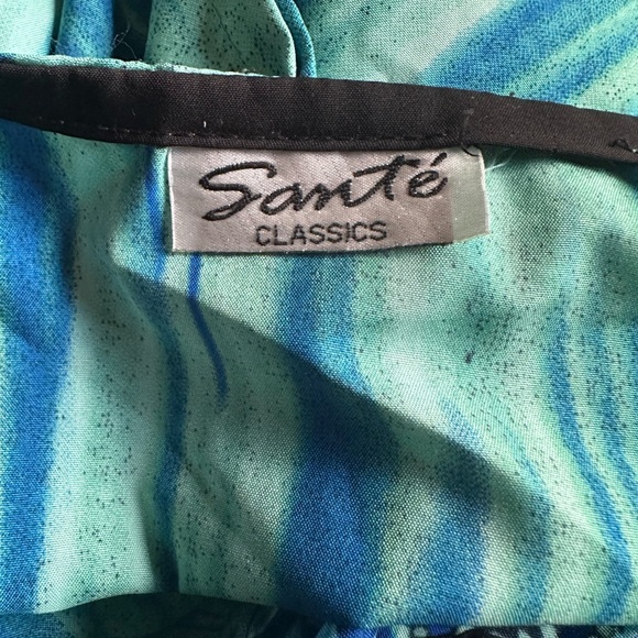 Vintage Santé Classics Peacock Kaftan - Picture 3 of 7